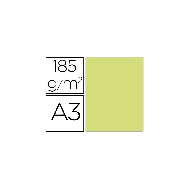 

Genérica - Iris cartulina 297x42cm 185gr verde manzana -50u-