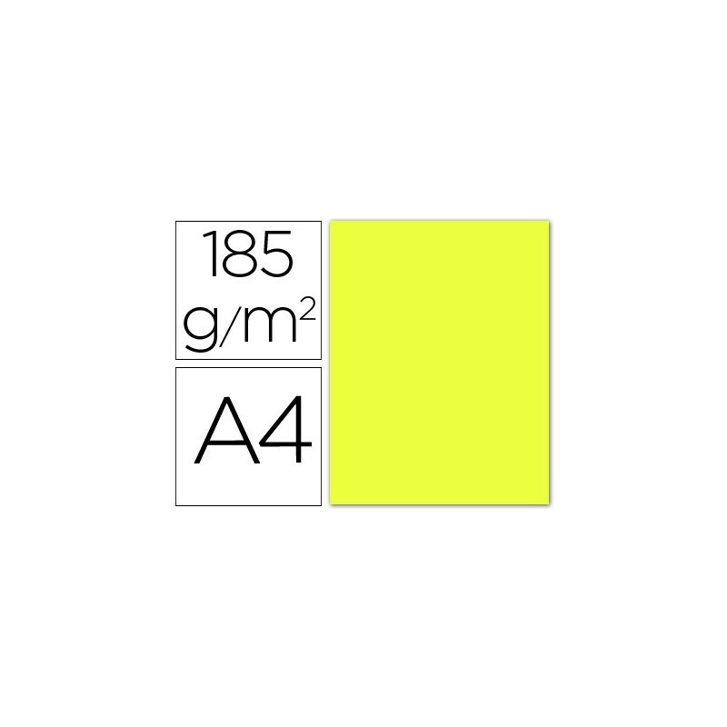 

Genérica - Iris cartulina 210x297mm 185gr amarillo limon -50u-