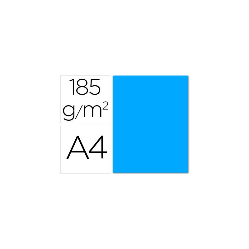 

Genérica - Iris cartulina 210x297mm 185gr azul maldivas -50u-