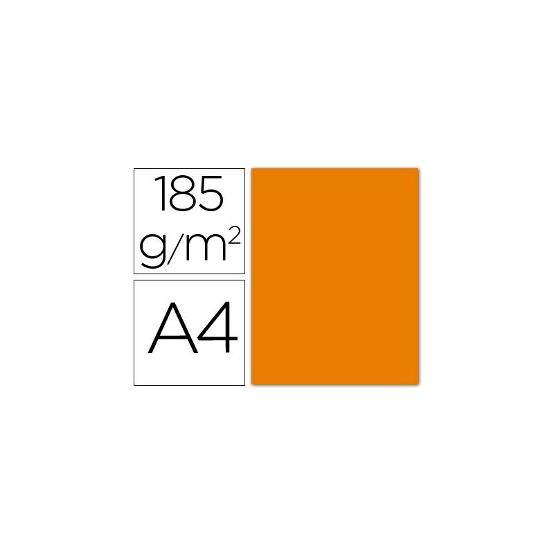 

Genérica - Iris cartulina 210x297mm 185gr naranja -50u-