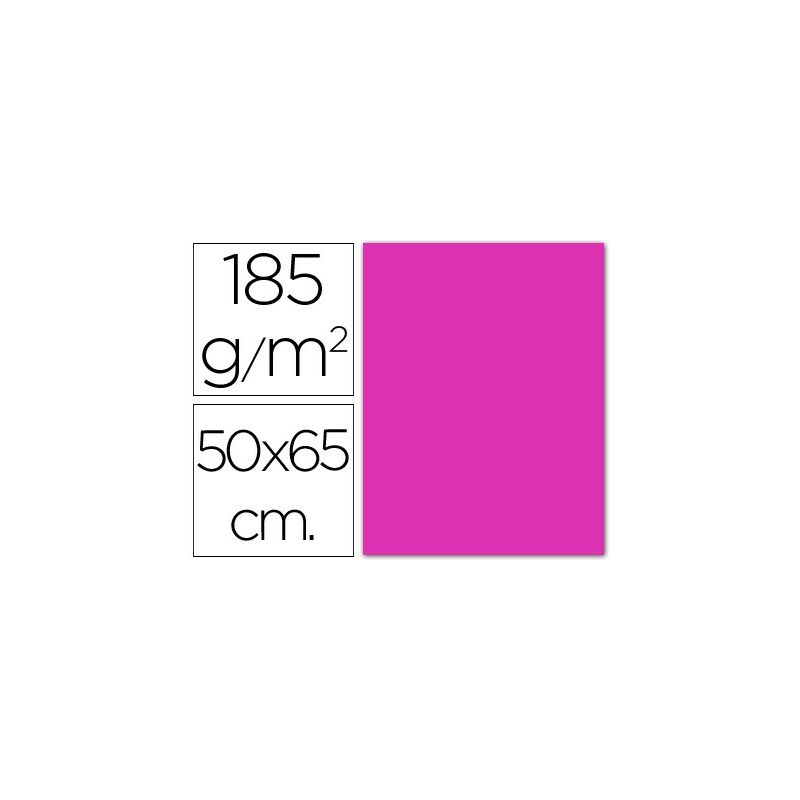 

Genérica - Iris cartulina 50x65cm 185gr fucsia -25u-