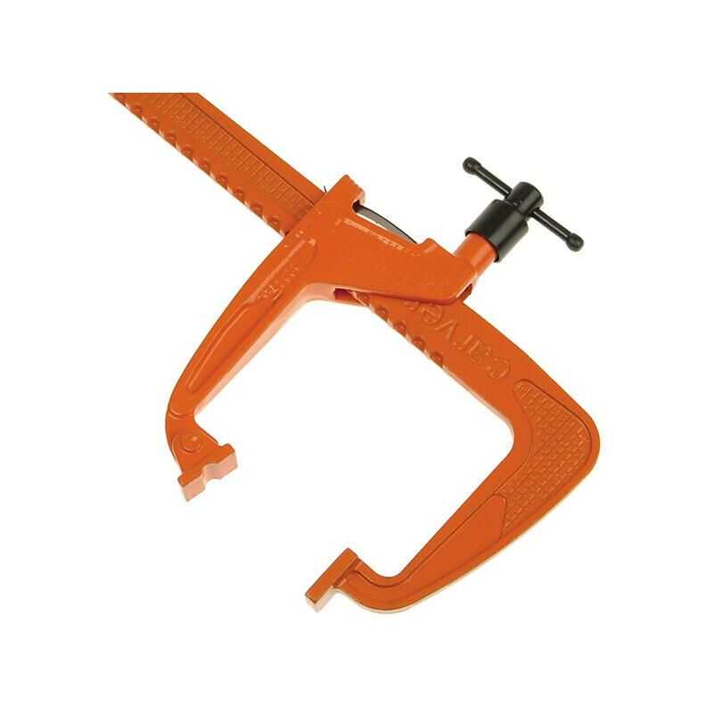 T321-250 Standard-Duty Long Reach Rack Clamp 25Cm