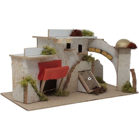 Casa Araba per Presepe 28x15 cm 11245/B