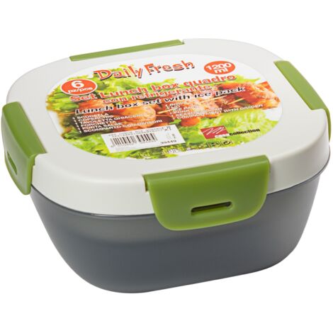 Casa collection porta vivande termico quadrato 1,2 lt refrigerato