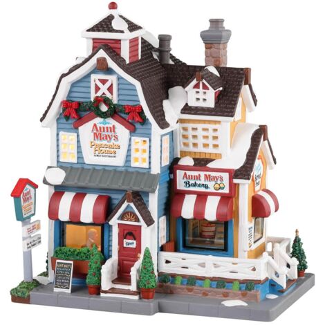 Casa de las Frittelle de la Tía May para el Pueblo de Navidad