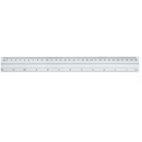 CASA GRANDE Righello in alluminio 30cm - preciso, durevole