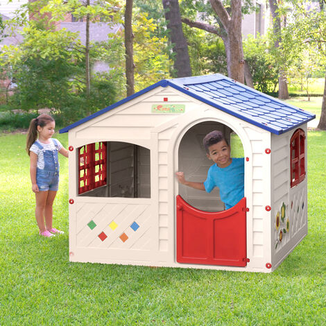 kids plastic wendy house