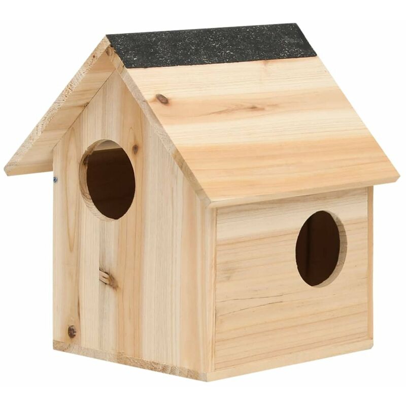 

Casa para ardillas madera maciza de abeto 26x25x29 cm