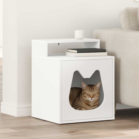 Casa para Gatos 42,5 x 40 x 53,5 cm Madera de ingeniería