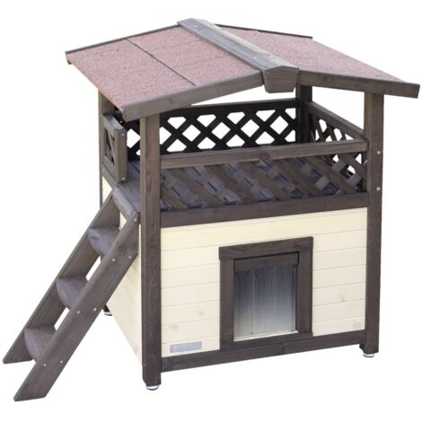 Casa para gatos - KERBL - 4-Estaciones Deluxe - 88 x 57 x 77 cm