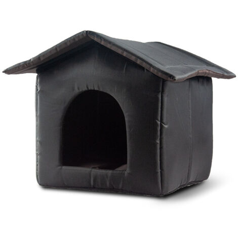 Casa para gatos resistente a la intemperie para exteriores, caseta para perros de lona Oxford para interiores, tienda de campaña plegable para gatos resistente a la intemperie, refugio para gatos call