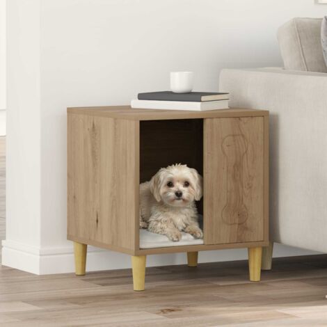Casa para perros Roble Artesanal 44 x 42 x 49 cm