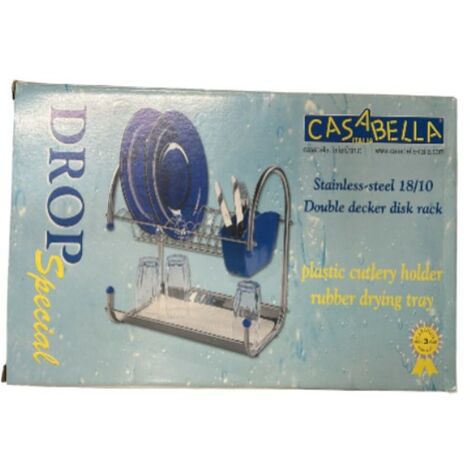 CASABELLA - SCOLA PIATTI IN ACCIAIO INOX40CM