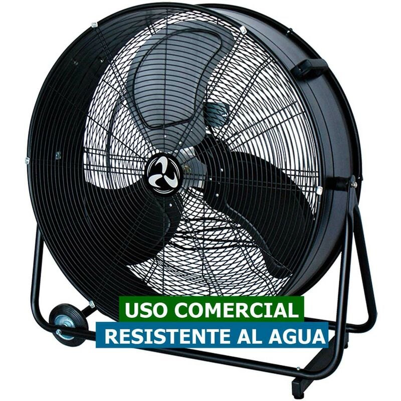 Casafan - Ventilateur sur pied 306085 df 600 eco sl 123W 3 vitesses D65cm Noir