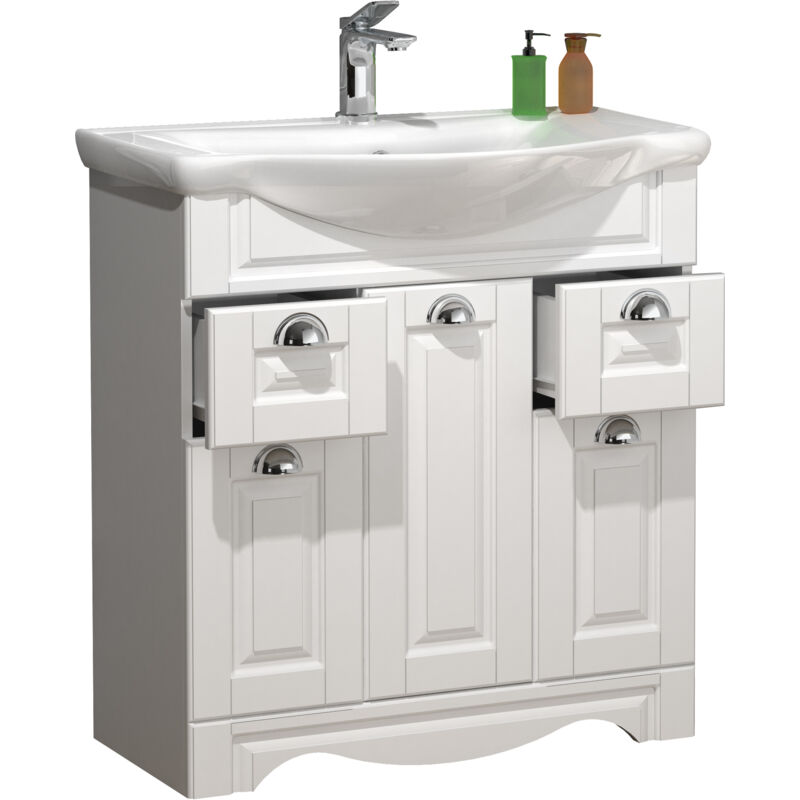 Ebuy24 2-tlg. Waschplatz Waschtisch Casalo Xl