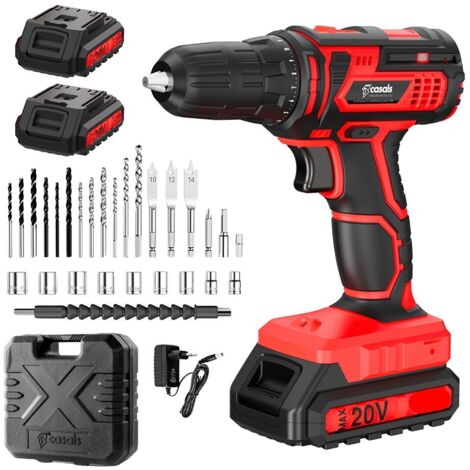 Casals C01313000 Avvitatore Nero 20V Litio
