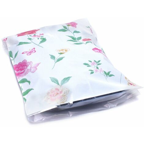 CASAME CASÂME - Lot de 12 housses pull roseraie vert / rose 30x40 et 35x45