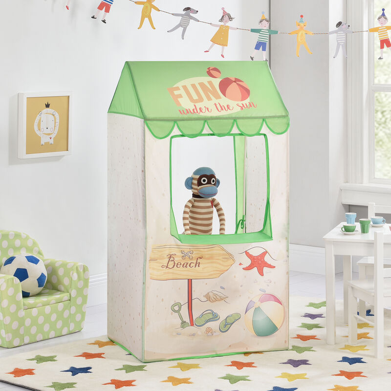 Casa.pro - Cabane pour les enfants Motif de cabane de plage 120 x 65 x 45 cm