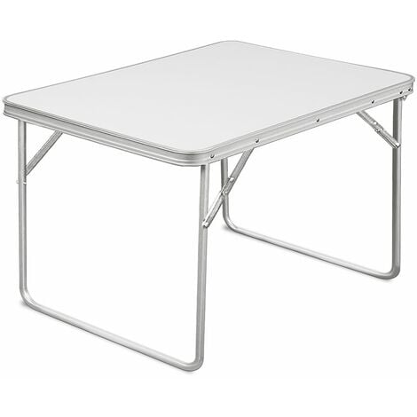 CASARIA® Klapptisch Klappbar Kofferfunktion Campingtisch Gartentisch Esstisch Multifunktionstisch Falttisch80x60cm Wetterfest
