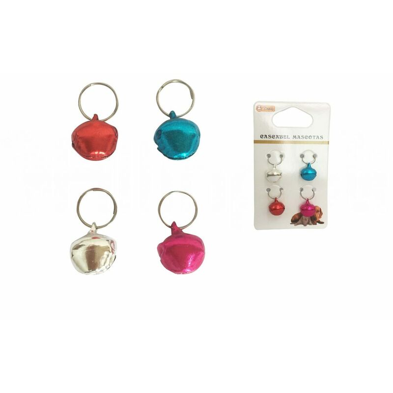 

Cascabeles Pequeños de Colores para Gato o Perro, 1.4 CM