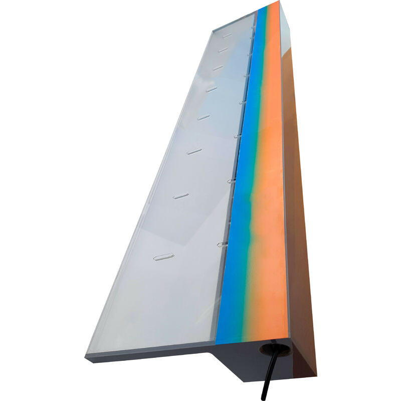 Cascada Acrílica Empotrable Con Led, Fuente De Alimentación Y Control Remoto Todos Los Tamaños Tamaño: 600 Mm - Lengüeta: Larga (12 Cm)