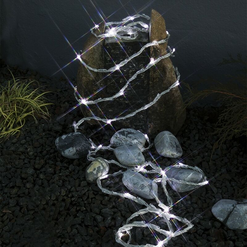 

Cascada LED String White Cold 6m IP44