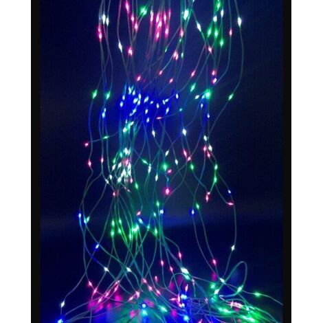 Cascada Luminosa 200 Luces Leds Multicolor