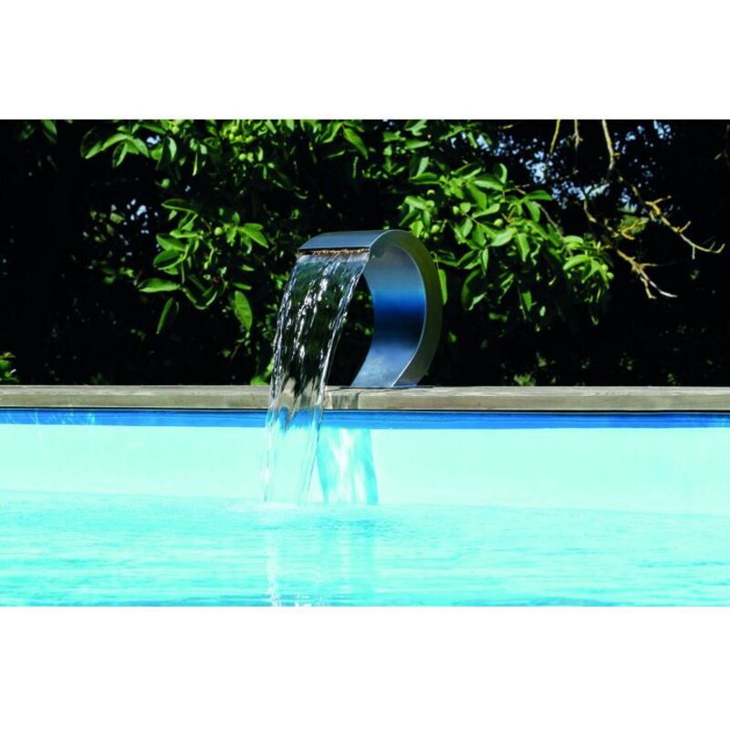 Cascade de piscine Mamba s-led en inox Ubbink