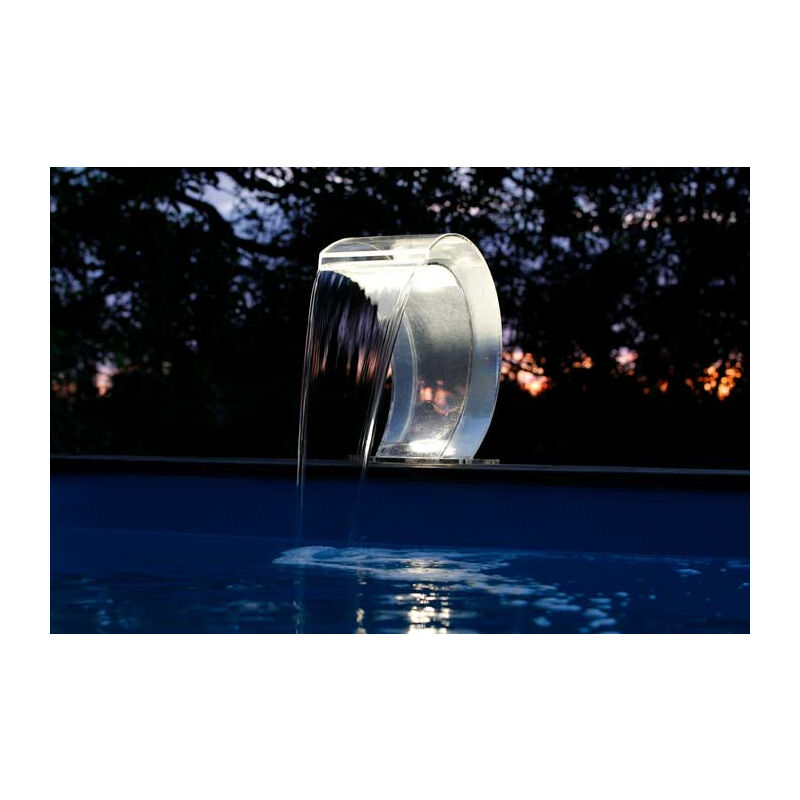 Destockage - Cascade pour piscine Ubbink Mamba Acryl-LED