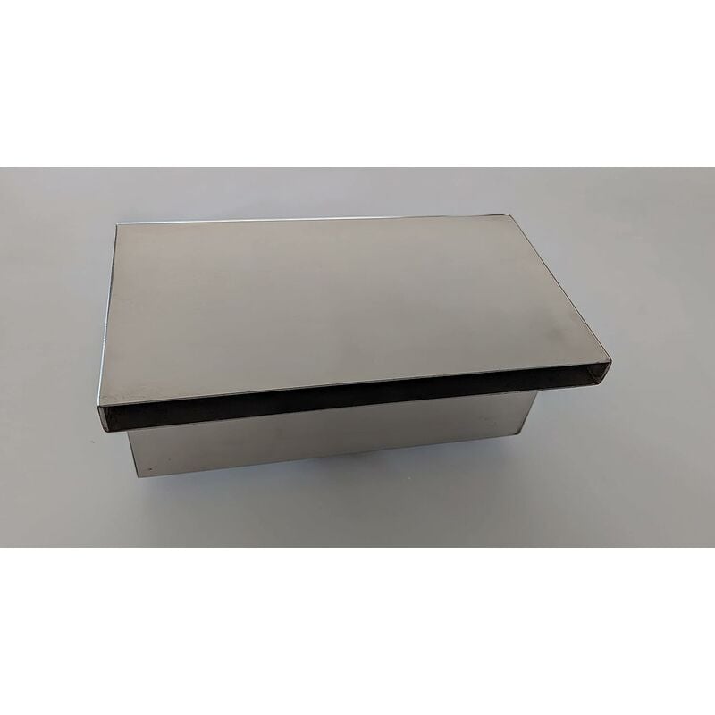 Cascades-inox Lame d'eau Chute Droite encastrée à sceller dans Un Mur Largeur 30CM