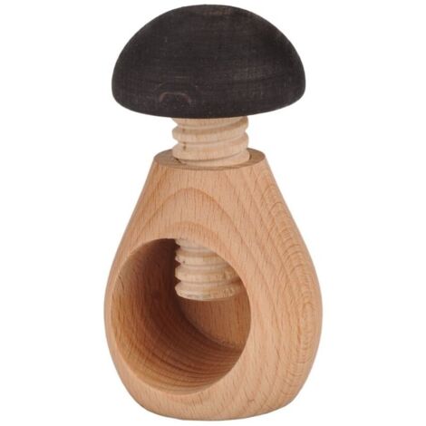 Cascanueces de madera de setas de Galicia
