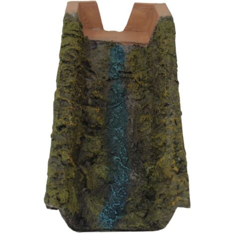 Cascata Fiume Ruscello Base in Resina per Presepe 27 cm 86455