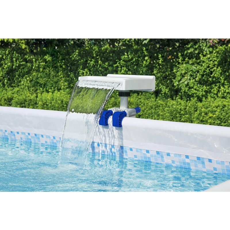 Cascata Flowclear per piscina con luci a led rilassante massaggio Bestway 58619