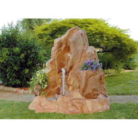 Cascata Monaco cm. 142x70xh.148 con pompa, composta da 2 pezzi