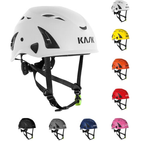 Kask WHE00108-209 Casco Elmetto Di Protezione SuperPlasma PL EN 397 Grigio