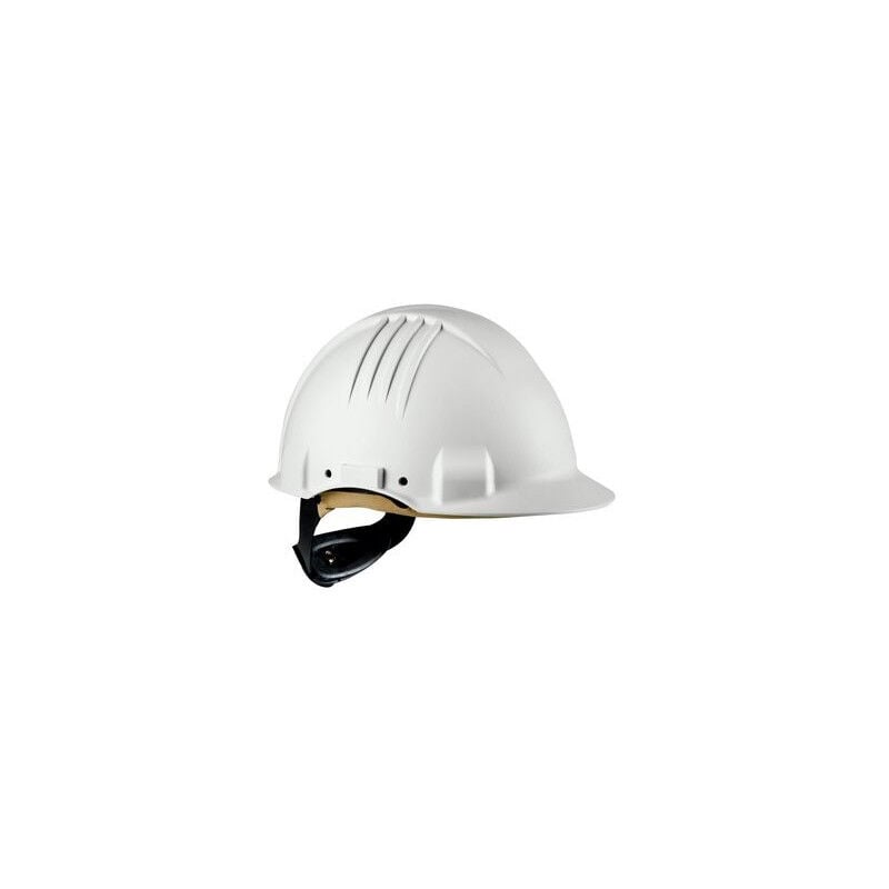 

Casco alta temperatura S/ventilación arnés de ruleta banda sudor piel | Blanco