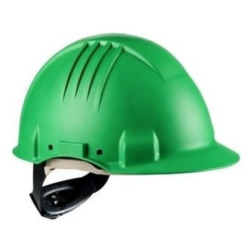 

Casco alta temperatura S/ventilación arnés de ruleta banda sudor piel | Verde