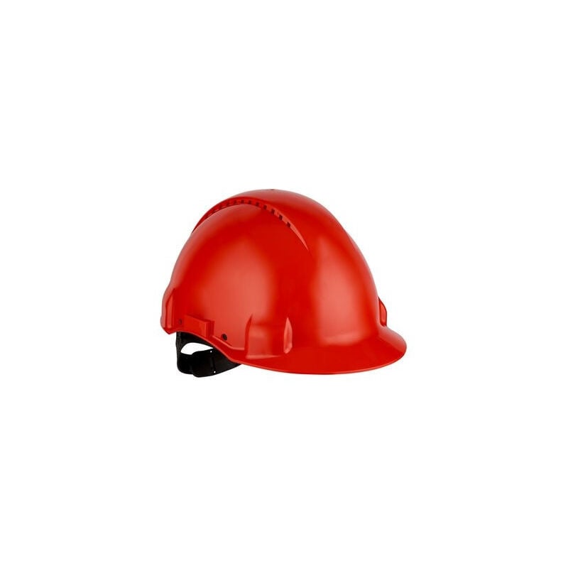 

Casco arnés estandar y banda sudor plástico G3000 | Rojo