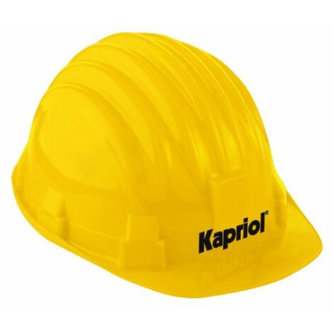 Casco cantiere giallo