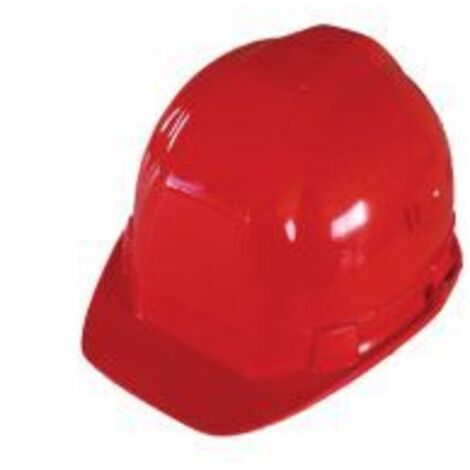 Casco da costruzione rosso Outifrance