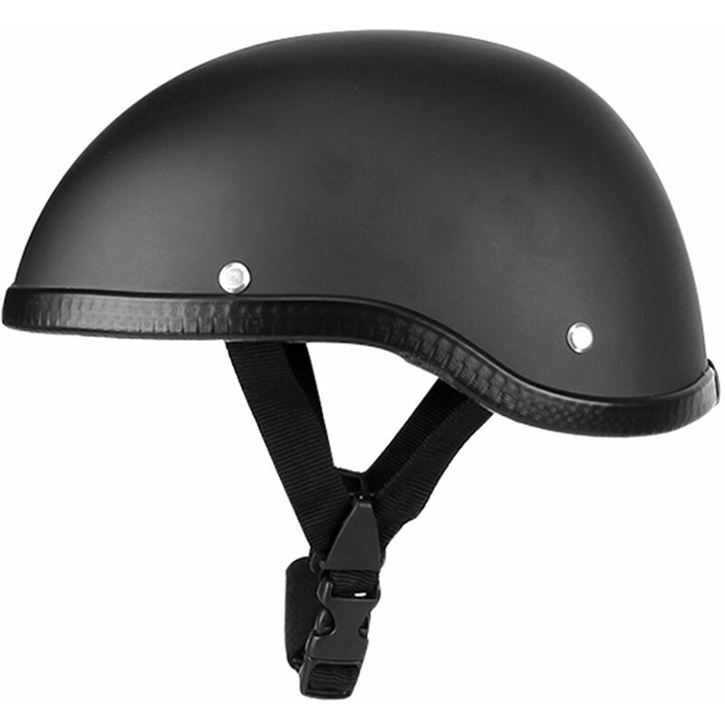 Casco da moto in stile retrò abs + cappellini in