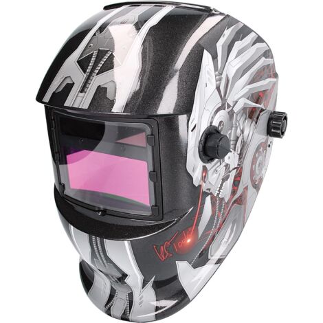 Casco da saldatura KS Tools 310.0195 celle solari regolabile