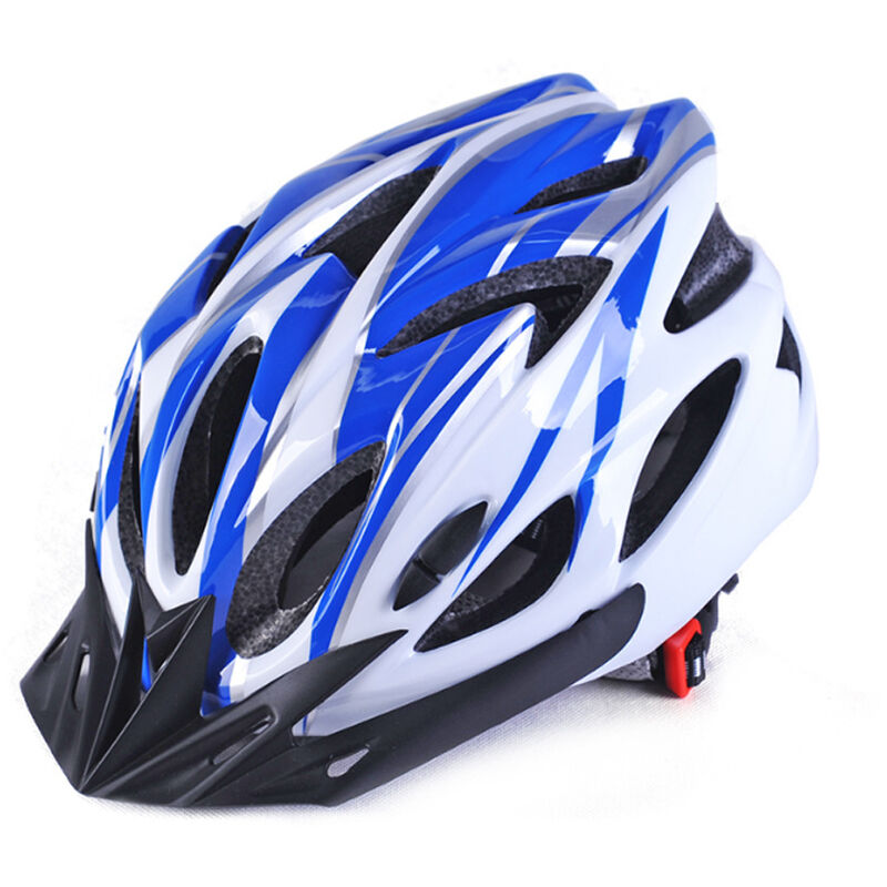 

Casco de ciclismo Bicicleta Moldeado integrado Hombres Mujeres Casco de montar, Azul, 均 码