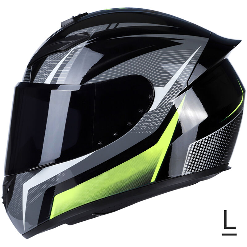 

Casco de motocicleta Casco de calle rapido de cara completa Unisex Adulto Equipo de jinete fresco Four Seasons New Street Touring Casco de