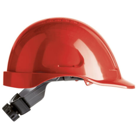 Casco de seguridad A79R de ABS para riesgos eléctricos SAFETOP Rojo