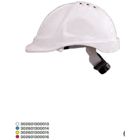 Casco de seguridad con armazón en ABS y banda antisudoral IRUDEK Stilo 600V Amarillo