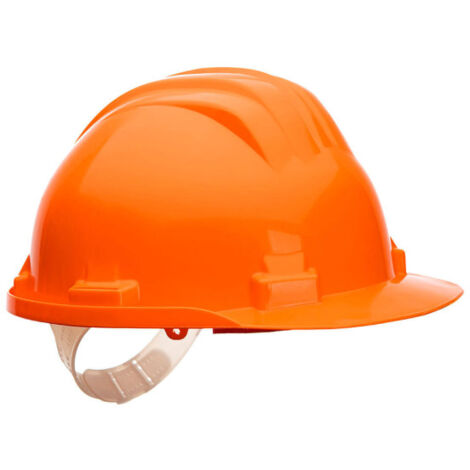 Casco de seguridad sin ventilación, baja tensión Work Safe PS61  Naranja