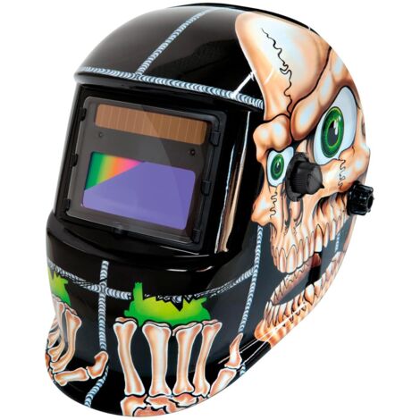 Casco de soldadura LCD - 9/13 colores - Tecnología True Color - Color hueso