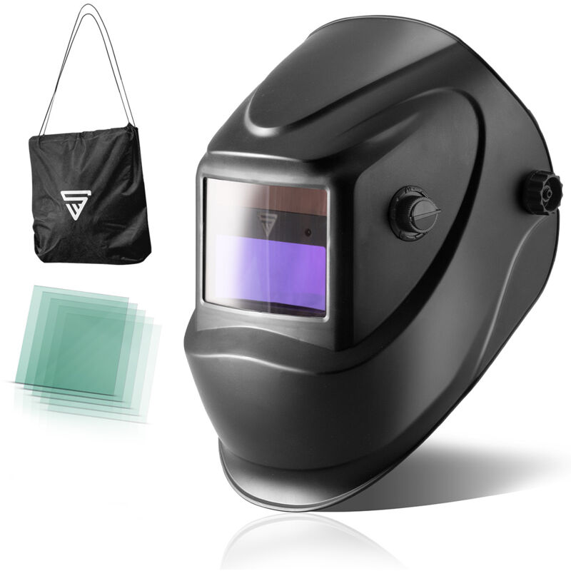 

Casco de soldador STAHLWERK ST-450R careta de soldadura totalmente automática, ajustable, incluye 5 lentes de recambio, 7 años de garantía* en el
