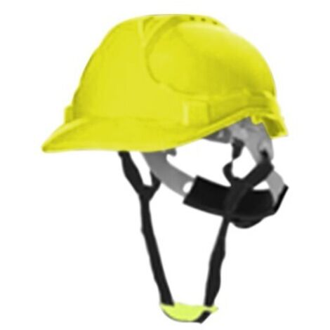CASCO DE TRABAJO AMARILLO CON CORREA GUNNAR ABS c. amarillo ST03-YY102